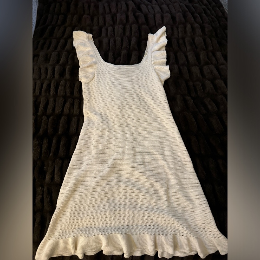 Anthropology crochet dress